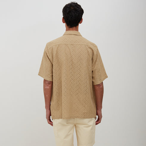 Sunflower Spacey SS Shirt Khaki 1138 Degli Uberti