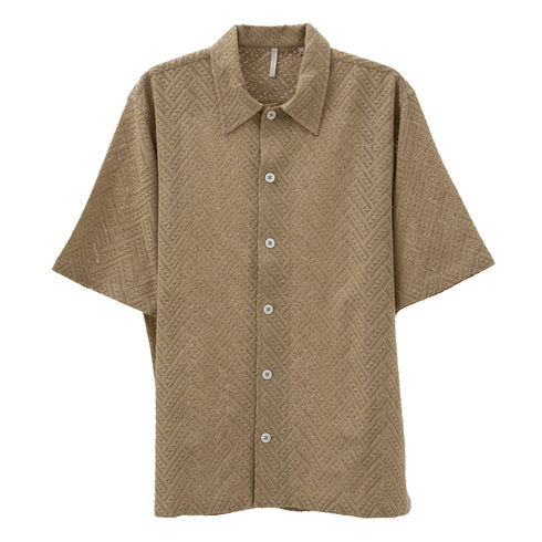 Sunflower Spacey SS Shirt Khaki 1138 Degli Uberti