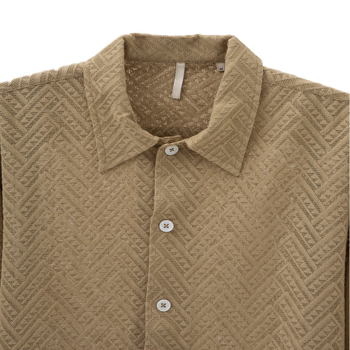 Sunflower Spacey SS Shirt Khaki 1138 Degli Uberti