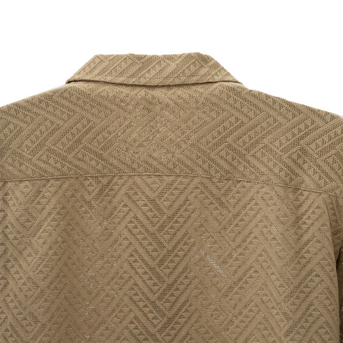 Sunflower Spacey SS Shirt Khaki 1138 Degli Uberti