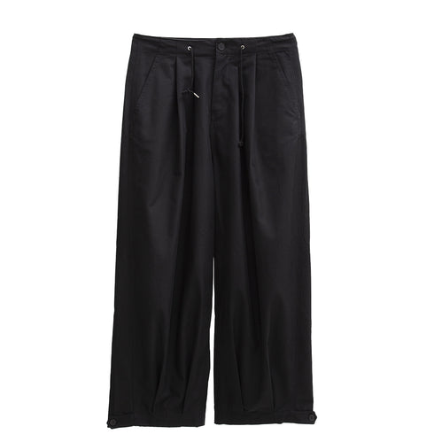 Uniform Bridge Balloon Pants Black Degli Uberti