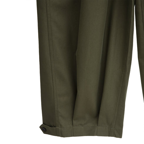 Uniform Bridge Balloon Pants Sage Green Degli Uberti
