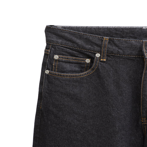 Uniform Bridge Comfort Denim Pants Black One Washed Degli Uberti