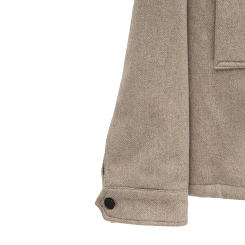 Uniform Bridge Single Blouson Jacket Cream Degli Uberti