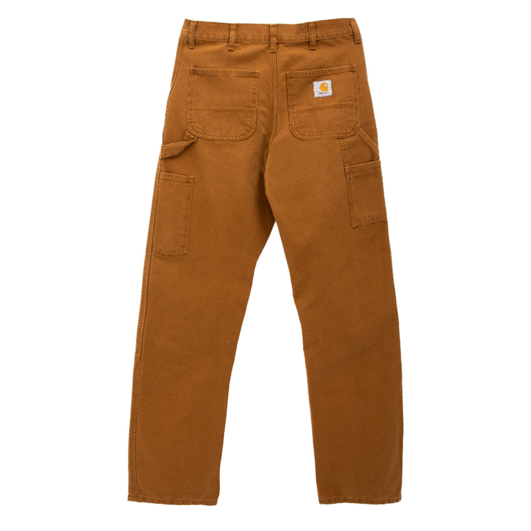 Carhartt WIP Double Knee Pant 'Deep H Brown Aged Canvas