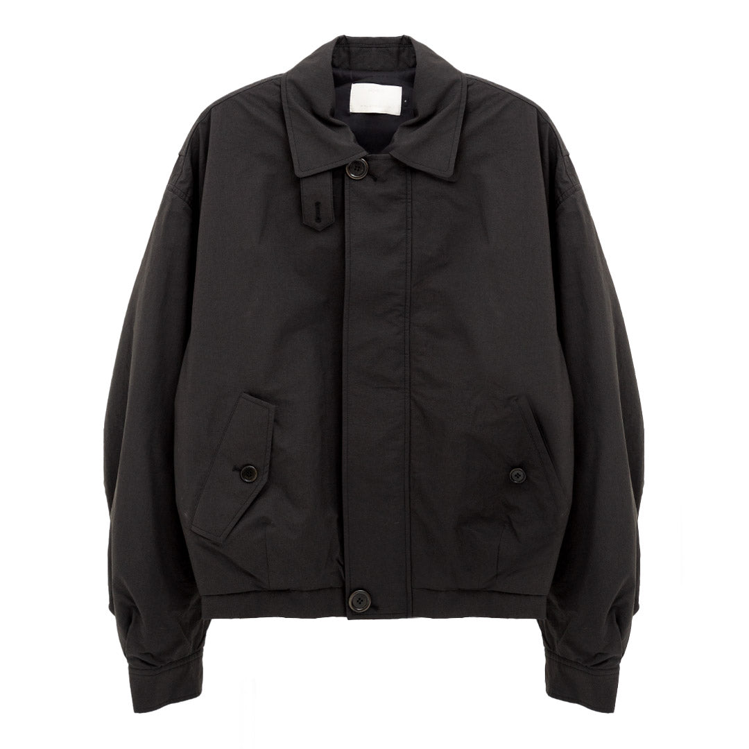 Amomento Padded Cotton Nylon Jumper Black – Degli Uberti