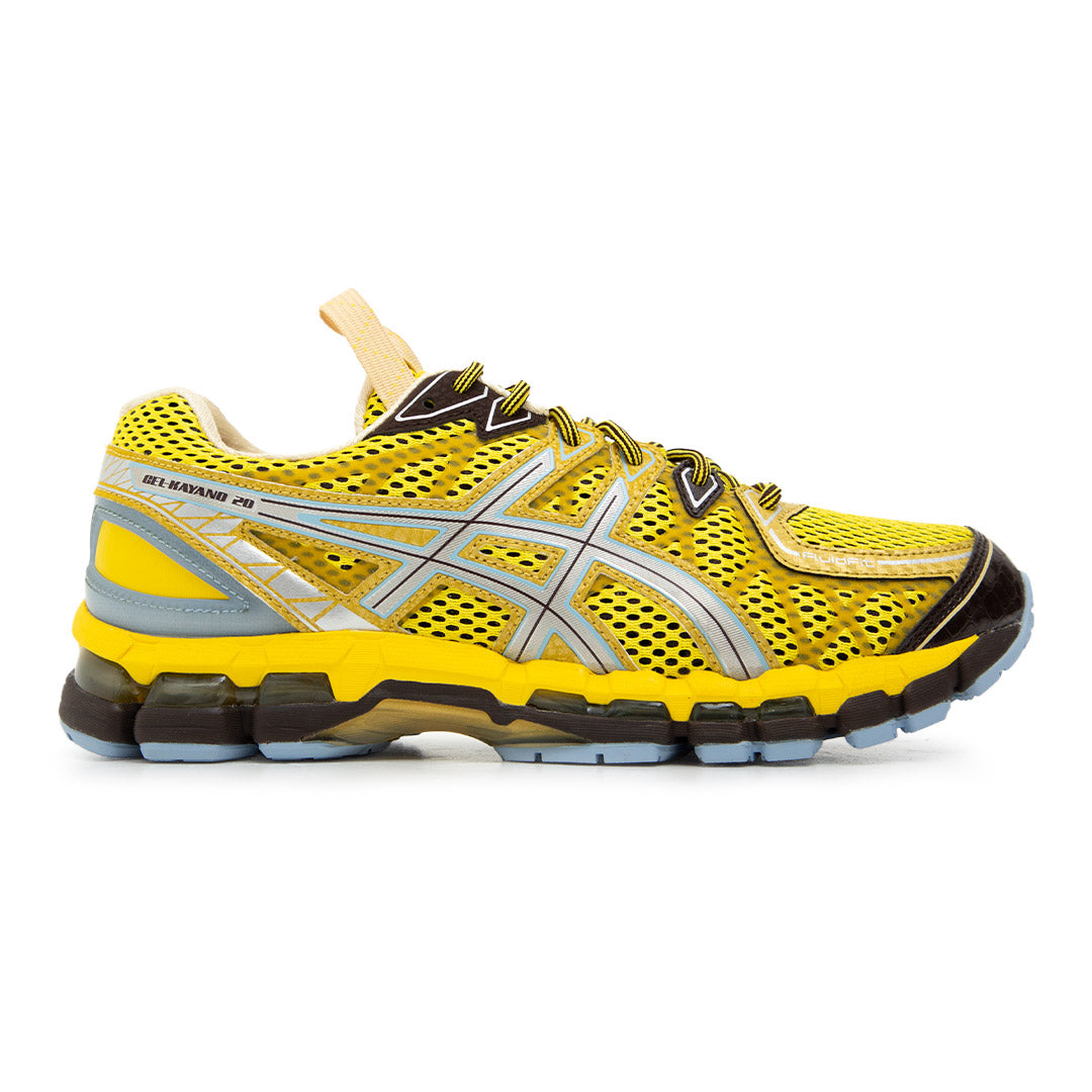 Asics Men Asics Gel Kayano 18 Jaune Asics Sneakers Asics Gel
