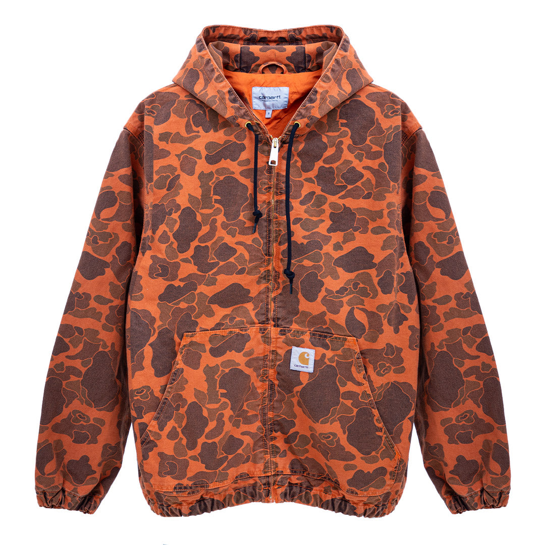 Carhartt WIP Duck Active Jacket Camo Duck Green/Turmeric Garment
