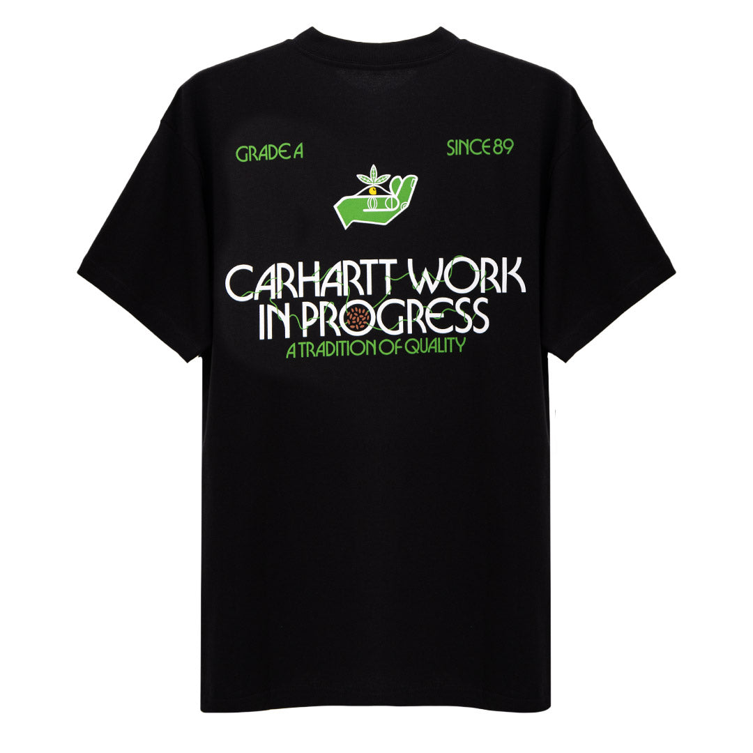 【Carhartt】 S/S SOIL T-SHIRT Carhartt WIP S/S Soil T-Shirt Black – Degli Uberti