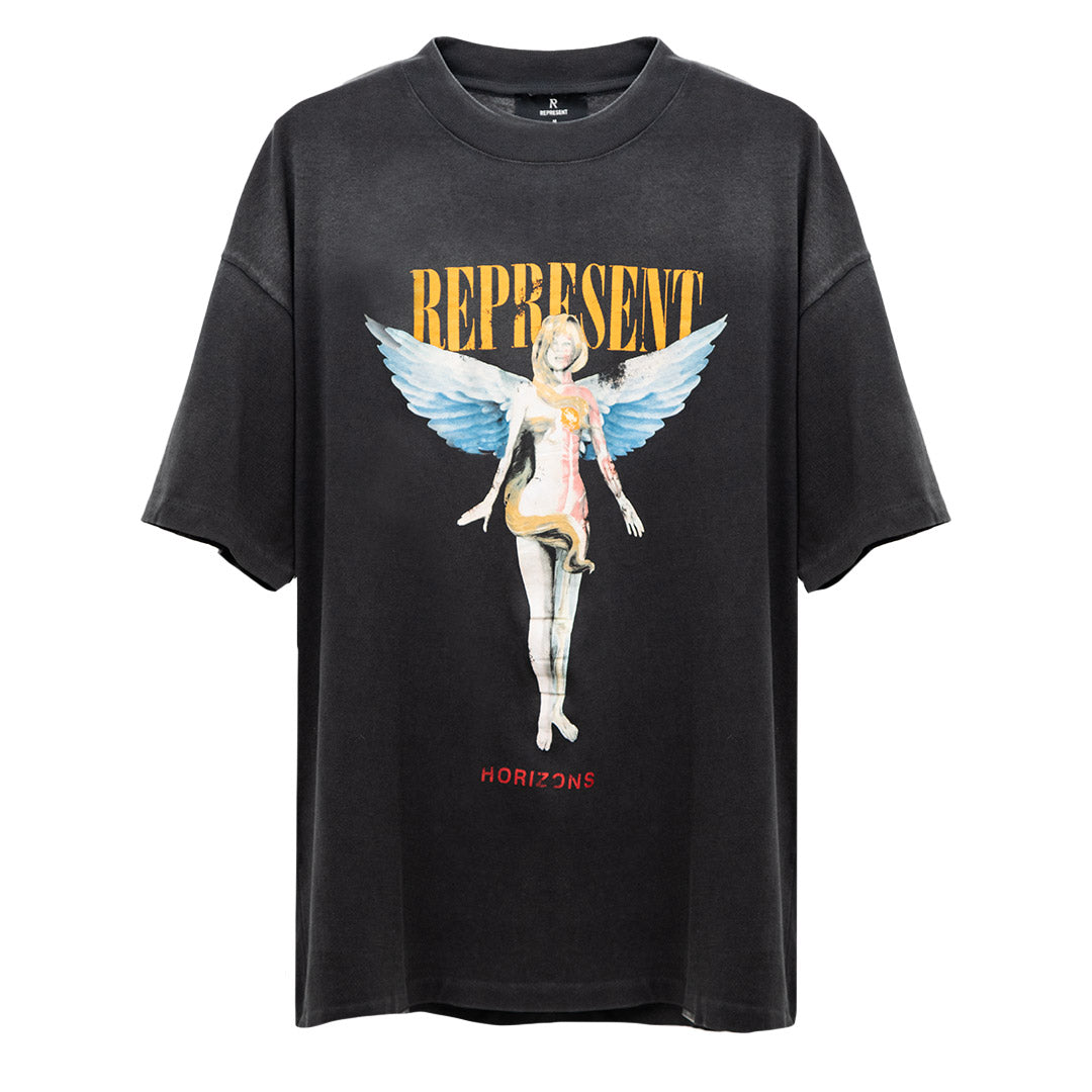 Represent Reborn T-Shirt Aged Black – Degli Uberti Represent Reborn T-Shirt Aged Black – Degli Uberti