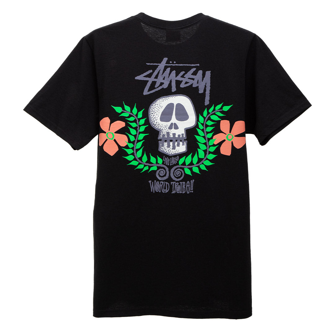 Stussy Skull Crest Tee Black – Degli Uberti