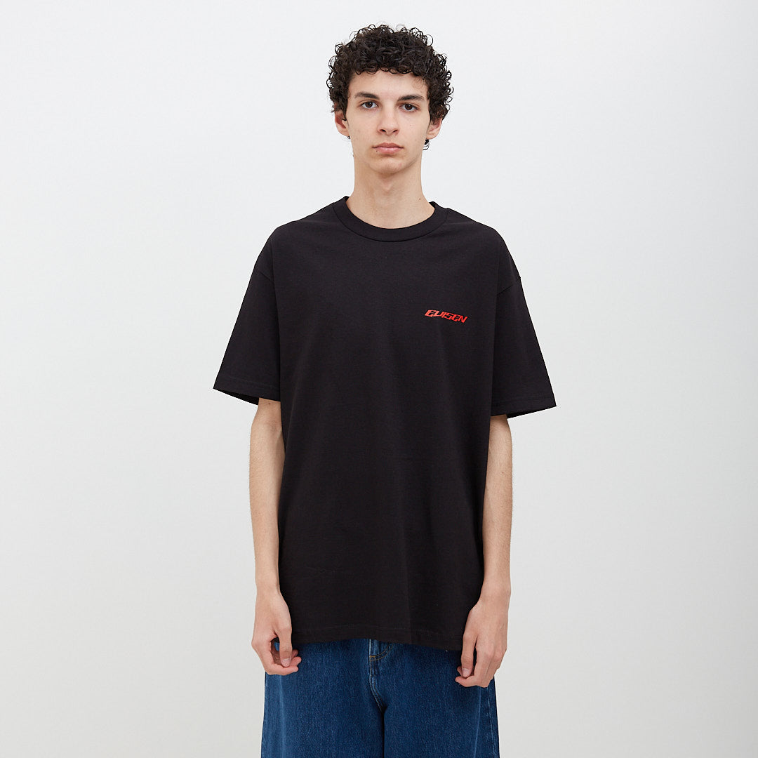 Evisen Wax On Kid T-Shirt Black – Degli Uberti