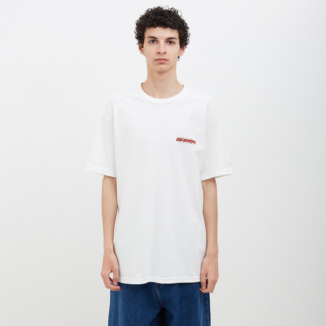 Evisen Wax On Kid T-Shirt White – Degli Uberti