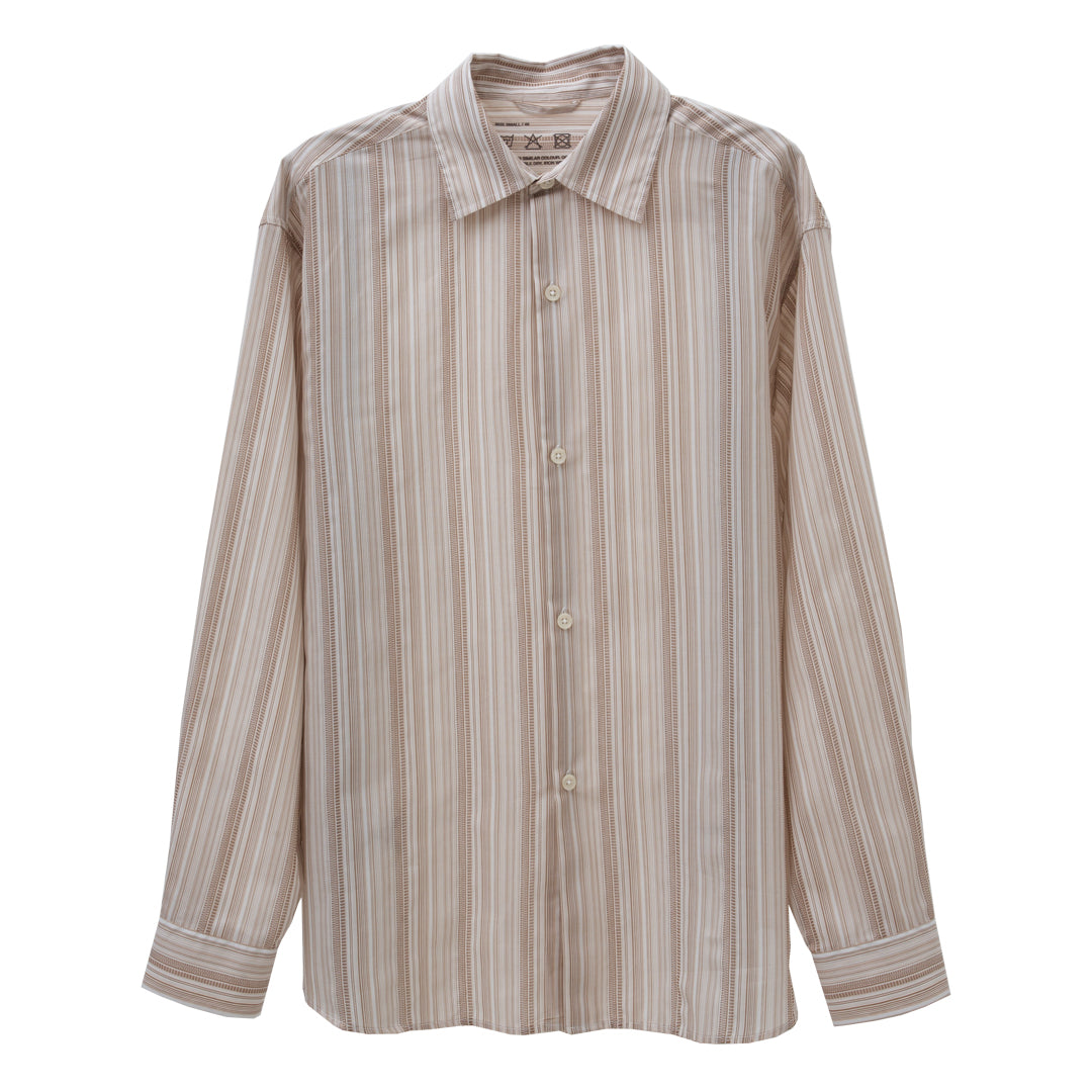 mfpen エムエフペン Generous Shirt 70s STRIPE Generous 70s Shirt in Stripe