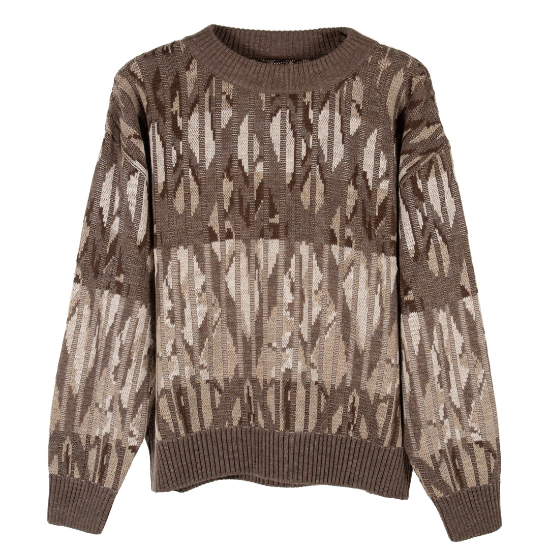 Polar Skate Co Paul Knit Sweater Light Brown - Degli Uberti