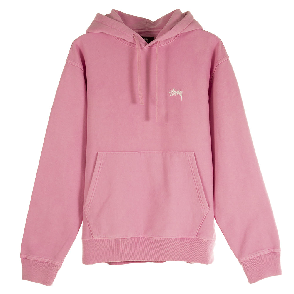 Stussy Stock Logo Hood Pink – Degli Uberti